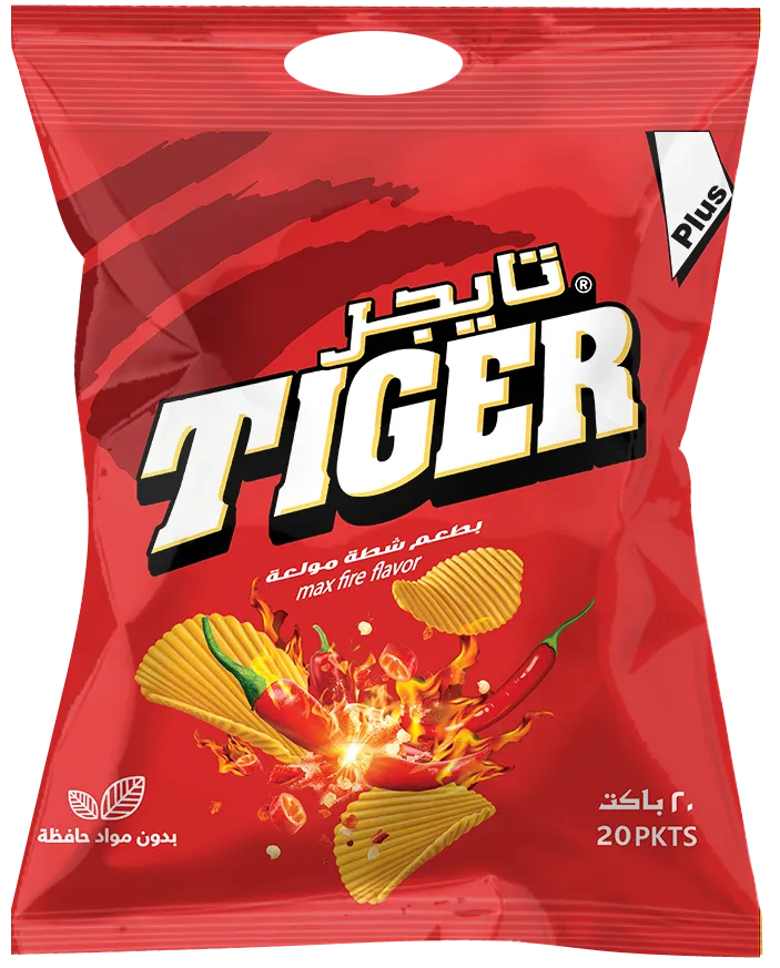 Tiger Chips Max Fire 12x70g