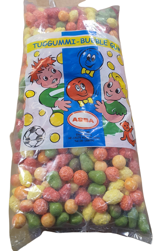 Asba Tuggummikulor frukter 2,5kg