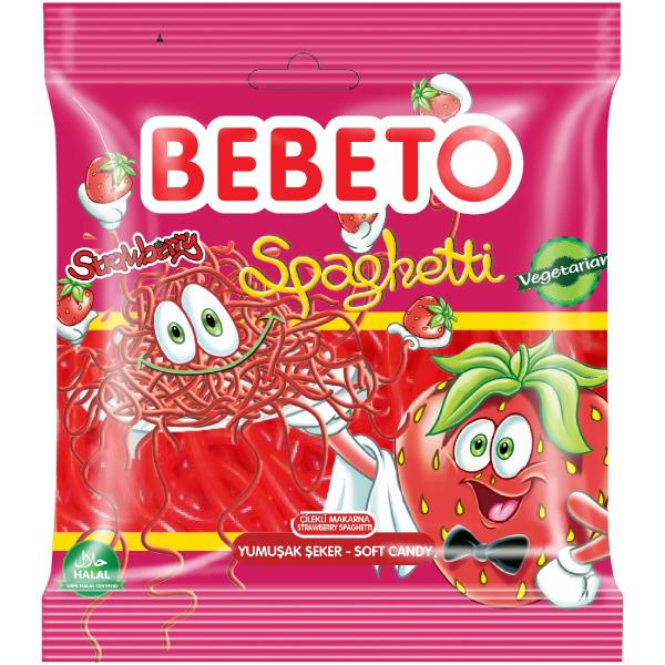 Bebeto Spaghetti Strawberry 70g
