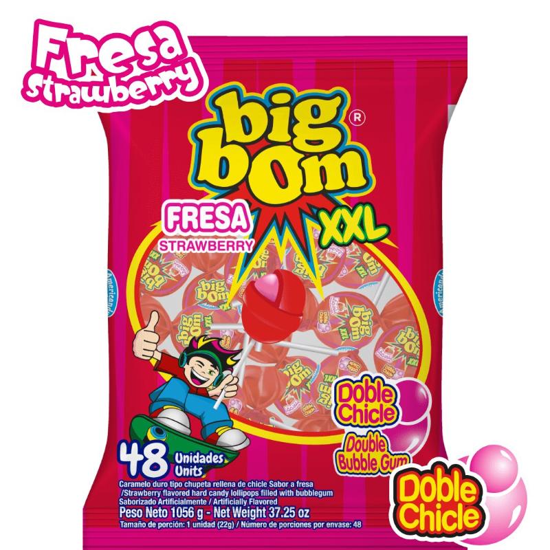 Big Bom XXl Strawberry 48st. Kampanj!