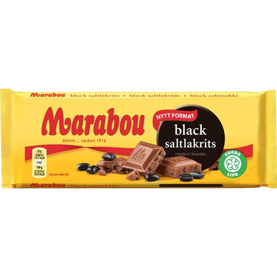 Marabou Salt Licorice 24x100g.