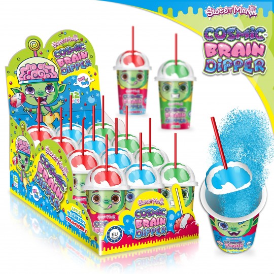 Brain dipper Brain Lollipop + Liquid Candy 60g. 12st