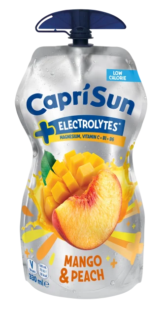 Capri-Sun Electrolytes Mango&Peach 15x33cl