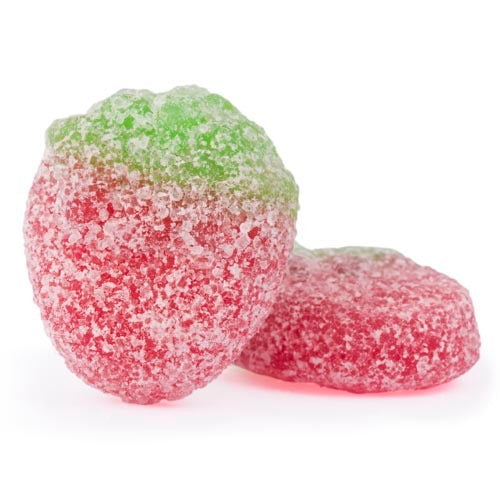 Candy People Mini Jordgubbar Vegan 3Kg