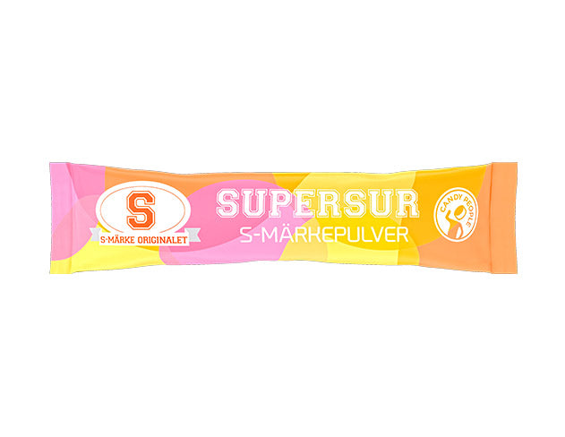 Candy People S-Märke Pulver Supersur 2,0Kg