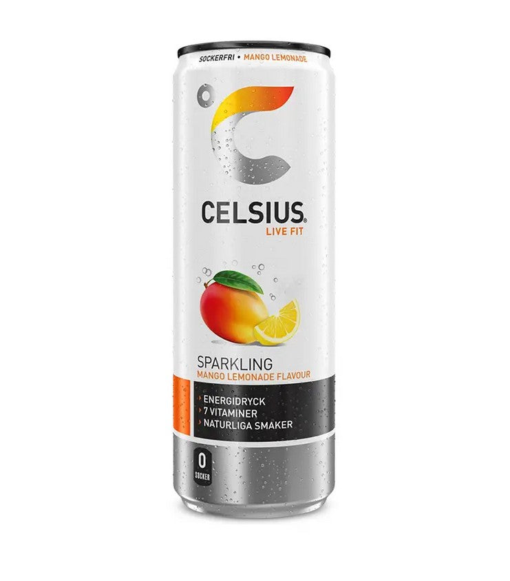 Celsius Mango Lemonade 24x355ml