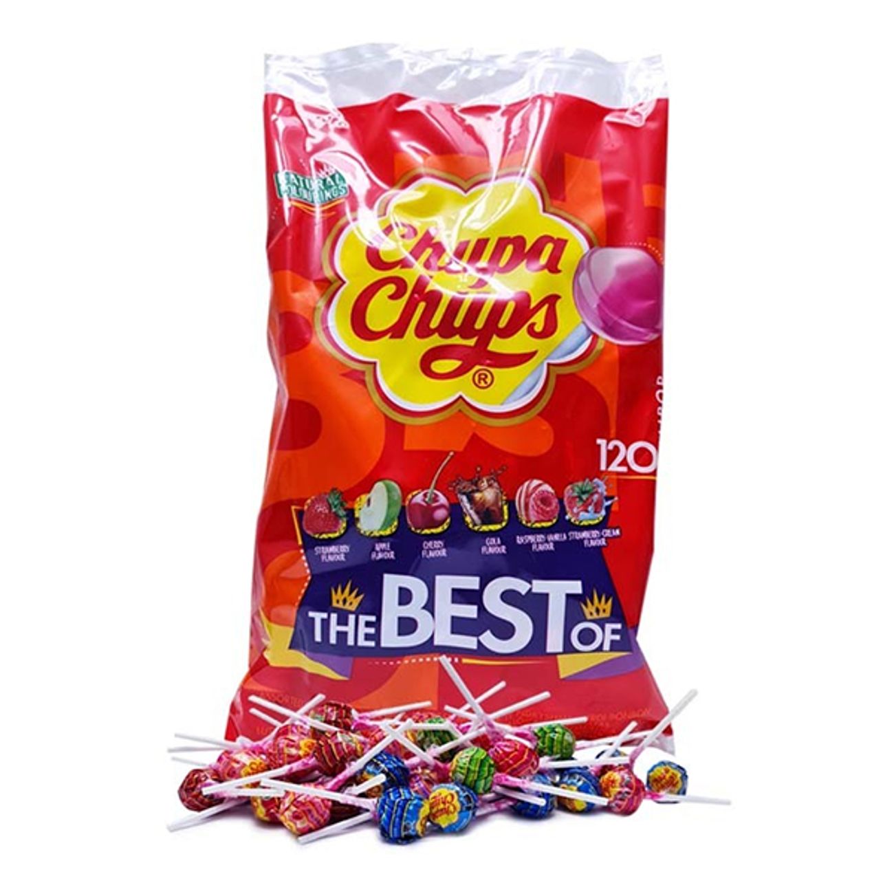 Chupa Chups Fruktklubba 3Kg