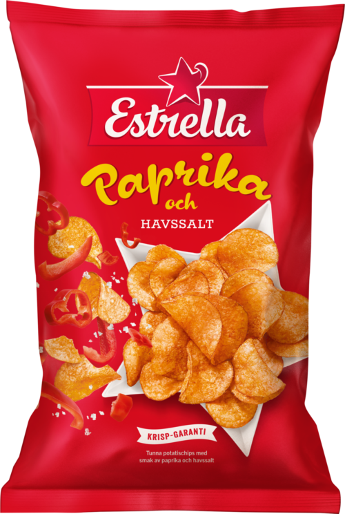 Estrella Paprika & Havssalt 21 X 175g