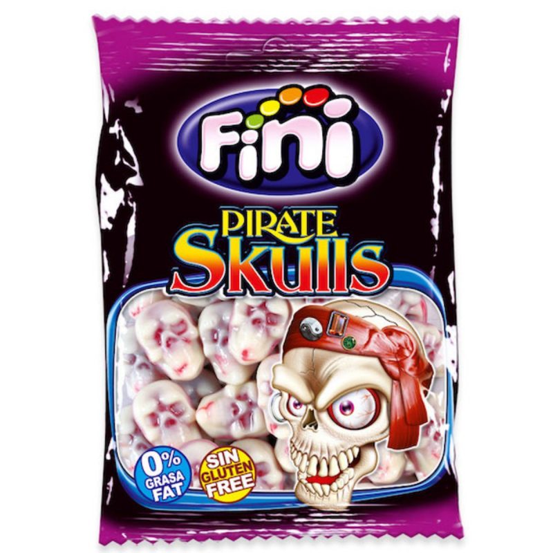 Fini Pirate Skulls Halal 75g. 12st.