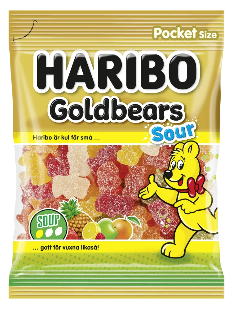 Haribo Goldbears Sour 70g.