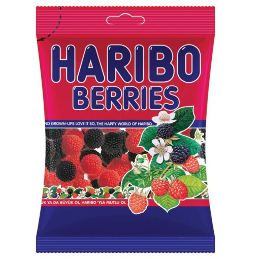 Haribo Berries Halal 24x80g.