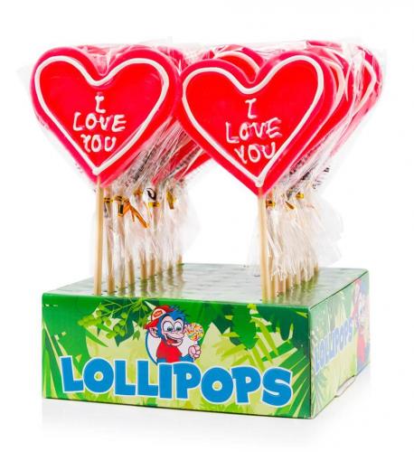 Sweet 'n Fun Heart Pop 80g. 22st.