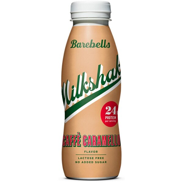 Barebells Milkshake Caffé Caramello 8 X 330ml.