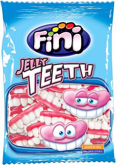 Fini Jelly Teeth "Mormors tänder" 75g. 12st