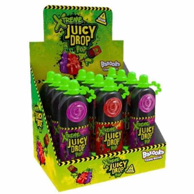Juicy Drop Pop Xtreme Sours 12x26g