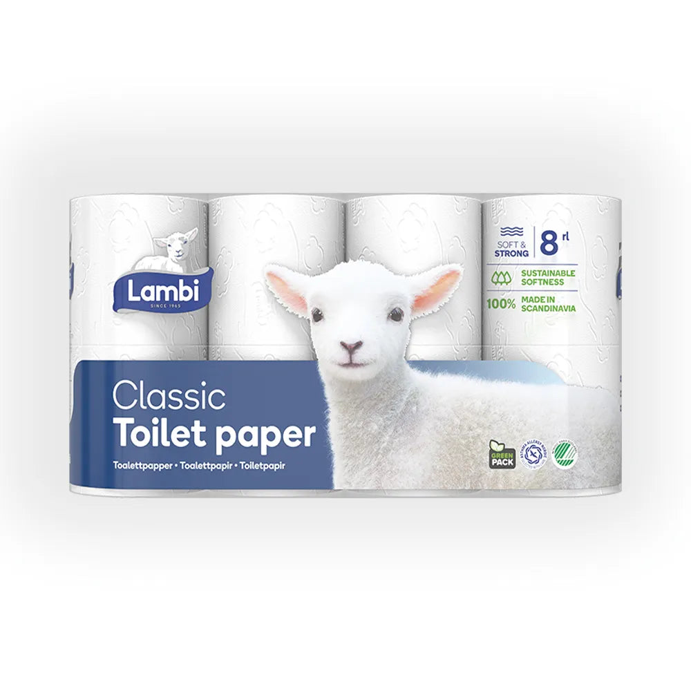 Lambi Toalettpapper 5x8pk
