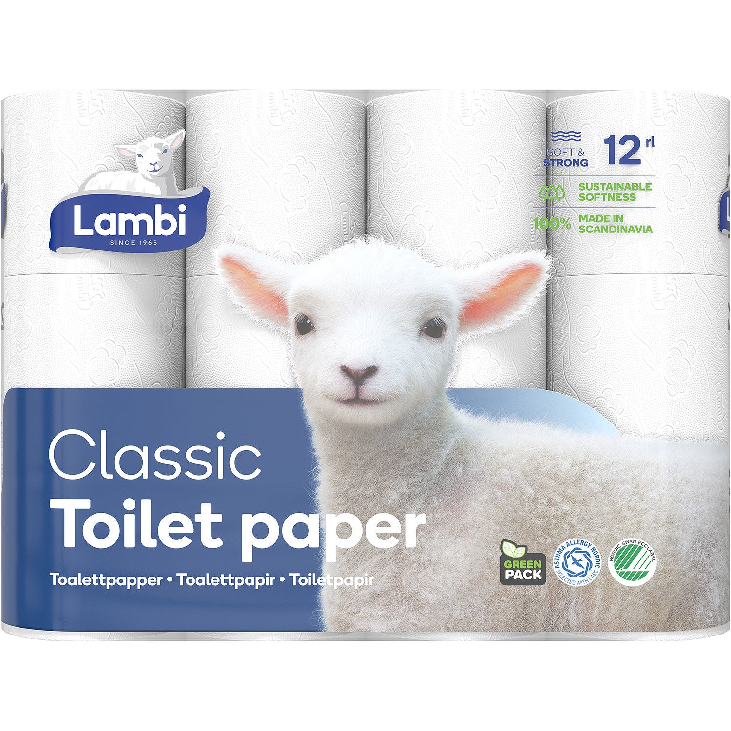 Lambi White Toilet 7x12p