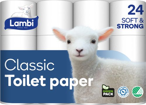Lambi Toalettpapper  24-pk