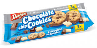 Triple Chocolate Chip Cookies 25x100g