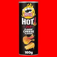 Pringles Hot Flamin' Cheese 19x165g