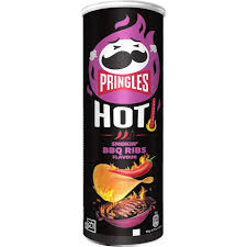 Pringles Smokin' BBQ Ribs 19x165g