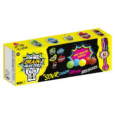 Brain Blasterz Sour Chewy Candy 60g. 12st