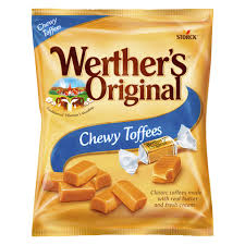 Werthers Chewy Toffees 135g.