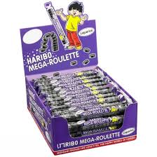 Haribo Mega-Roulette Liqorice 40x45g