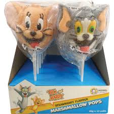 Loony Tunes Marsmallow Pop 12x45g