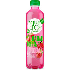 Aquador Sparkles Rabarber/Jordgubb 12x50cl