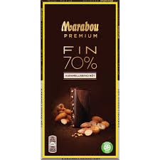 Marabou Premium 70% Karamelliserad Nöt 100g.