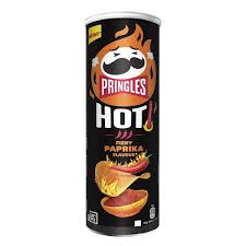 Pringles Hot Firey Paprika 19 X 165g