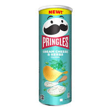 Pringles Cream Cheese & Herbes 19 X 165g