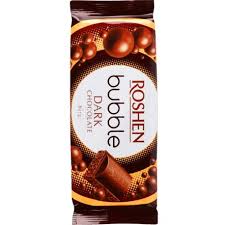 Roshen Dark Bubble Chocolate 20x80g