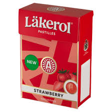 Cloetta Läkerol Strawberry 48st.