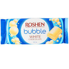 Roshen White Bubble Chocolate 20x80g