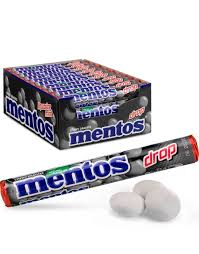 Mentos Liqorice Mint 40st.