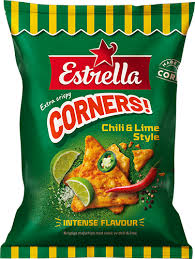 Estrella Corners Chili Lime 10x160g