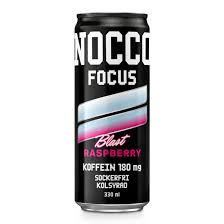 Nocco Focus Raspberry 24x330ml