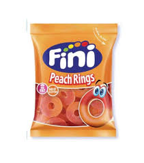 Fini Peach Rings Halal 80g