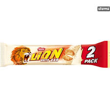 Lion 2-Pack White 30x60g