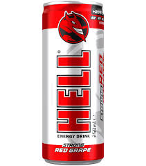 Hell Energy Red Grape 24 x 250ml.