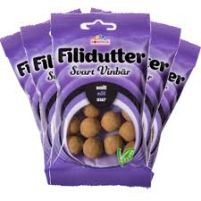 Konfekta Filidutter Svarta Vinbär 20x65g