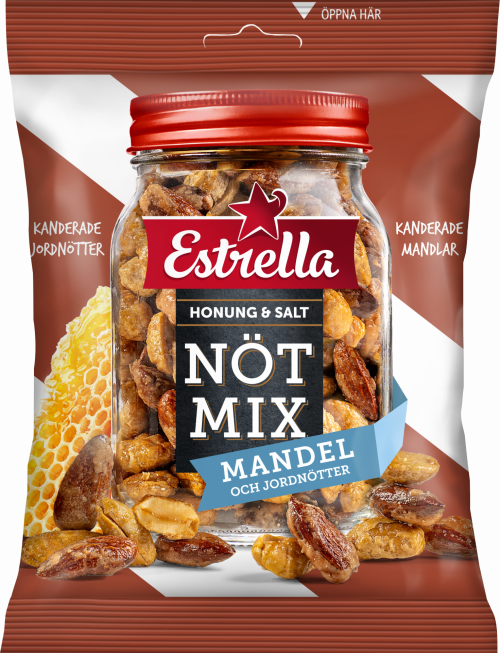 Estrella Honung & Salt Mandel 175g 11st.