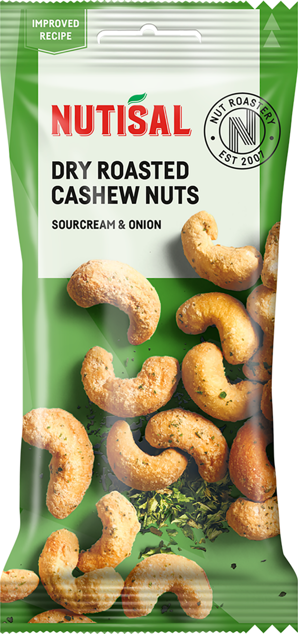 Nutisal Cashews Sour & On. 14x60g