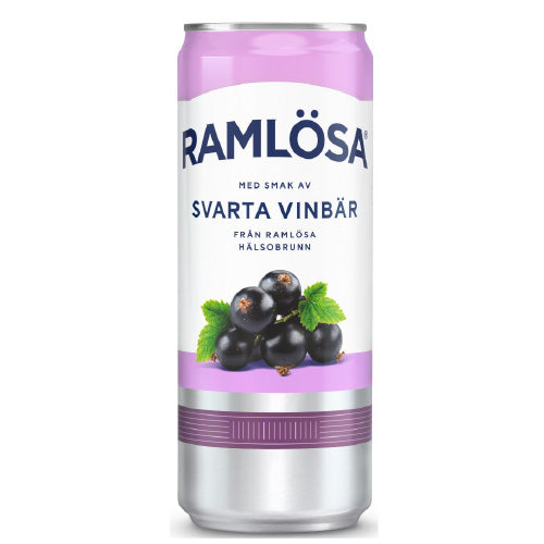 Ramlösa Svart Vinbär 20x33cl