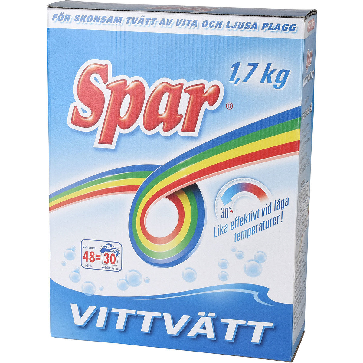 Spar Vittvätt 6x1,7kg Kampanj!