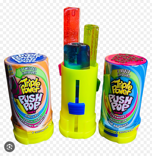 Triple Power Push Pop 12x34g