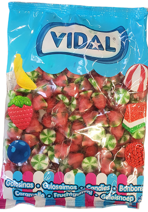 Vidal Filled Twisted Cones 3Kg
