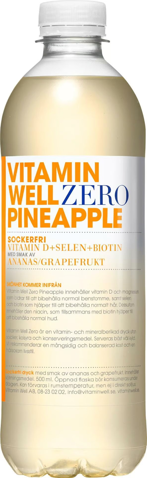 Vitamin Well Pineapple S.F 12x50cl